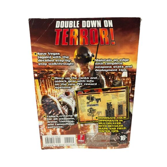 Rainbow Six Vegas 2 Prima Official Strategy Guide PC PS3 Xbox 360 Tom Clancy - Picture 2 of 2